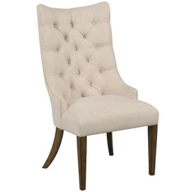 Commonwealth Higgins Beige Upholstered Host Chair