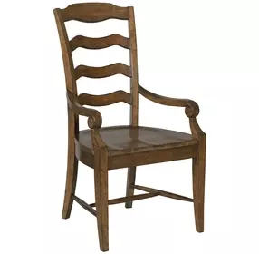 Commonwealth Renner Medium Stain Arm Chair