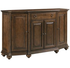Commonwealth Damian Medium Stain 1 Drawer Damian Master Buffet