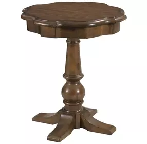 Commonwealth Byron Medium Stain Round End Table