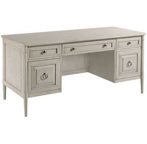 Domaine Junior Beige 64" Executive Desk