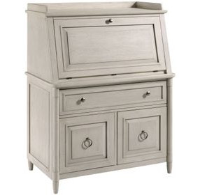Domaine Beige 38" Secretary Desk
