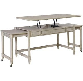 Domaine Beige 60" Drafting Desk with Lift Top