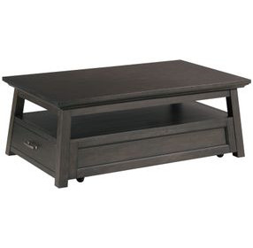 Bessemer Black Rectangular Lift Top Cocktail Table