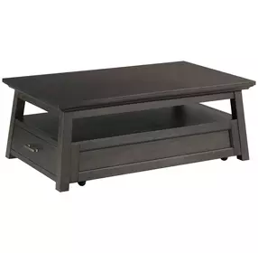 Bessemer Black Rectangular Lift Top Cocktail Table