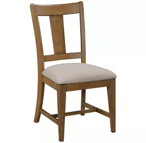 Kafe Cappuccino Splat Back Performance Fabric Dining Chair