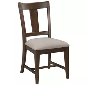Kafe Mocha Performance Fabric Splat Back Dining Chair