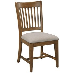 Kafe Latte Rake Back Performance Fabric Dining Chair