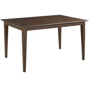 Kafe Mocha 60" Rectangular Dining Table