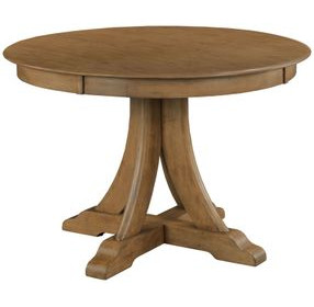 Kafe Latte 44" Round Quad Dining Table