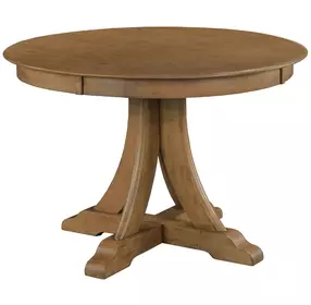 Kafe Latte 44" Round Quad Dining Table