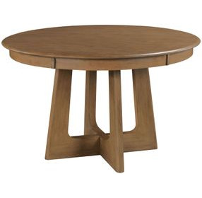 Kafe Latte 54" Round Dining Table