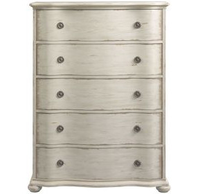 Helene Creme Breve 5 Drawer Chest