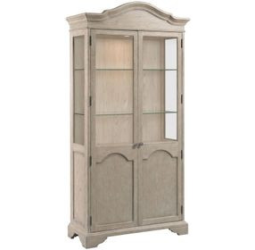 Cambric Breve 2 Door Display Cabinet with LED