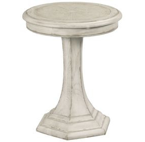Cambric Civette Cream Round End Table