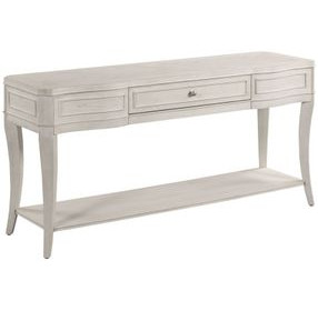 Harmony Talia White Rectangular Sofa Table