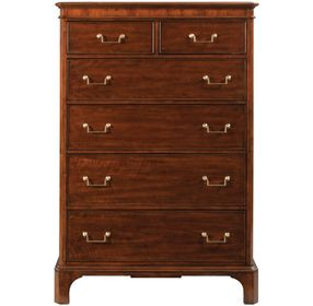 Andover Medium Stain 6 Drawer Chest