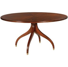 Meyers Medium Stain 60" Round Dining Table