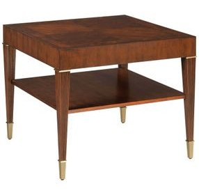 Greenhill Medium Stain Square Lamp Table