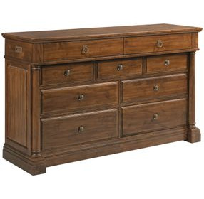 Bridgetown Heritage Maple 9 Drawer Dresser