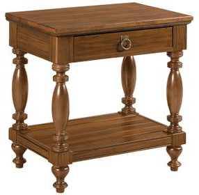 Warren Heritage Maple Bedside Table with 1 Drawer