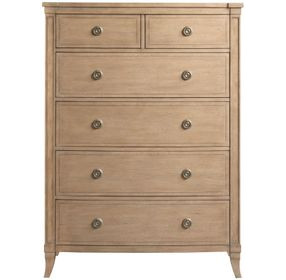 Chastain Caramel 6 Drawer Chest