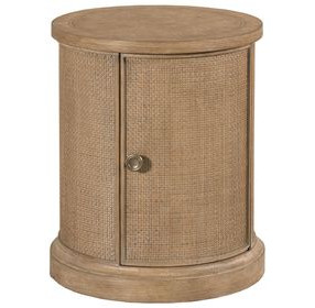 Woodfield Caramel Round Accent Table