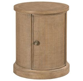 Chastain Caramel Round Accent Table