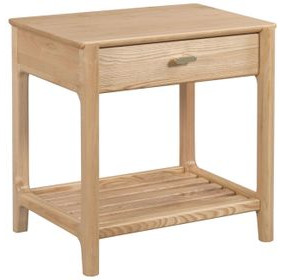 Newport Ash 1 Drawer Nightstand