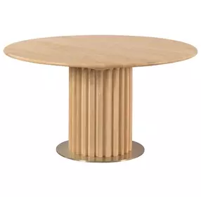 Highland Ash 54" Round Dining Table