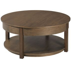 Costa Way Hamilton Deep Brown Round Lift Top Coffee Table
