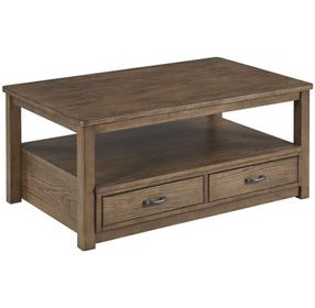 Costa Way Hamilton Deep Brown Rectangular Coffee Table