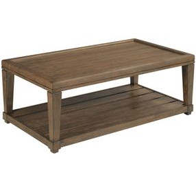 Oliver Hamilton Sepia Rectangular Coffee Table with Casters