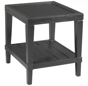 Oliver Hamilton Ebony Rectangular End Table