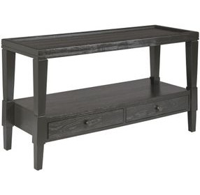 Oliver Hamilton Ebony Rectangular Sofa Table