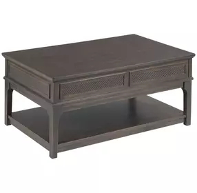 Serra Hamilton Soft Black Rectangular Lift Top Coffee Table