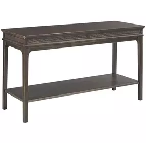 Serra Hamilton Soft Black Rectangular Sofa Table