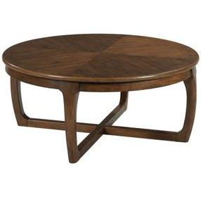 Cartwright Medium Stain Round Cocktail Table