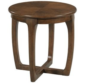 Cartwright Medium Stain Round End Table
