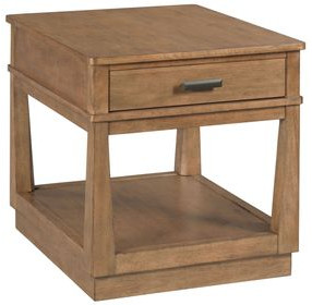 Clifton Medium Stain Square End Table