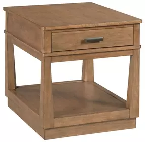Clifton Medium Stain Square End Table