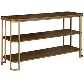 Emerit Medium Stain Rectangular Console Table