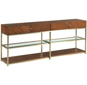 Jenkins Medium Stain Rectangular Sofa Table