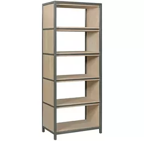 Jive Light Stain Etagere with 5 Shelves