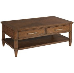 Longham Warm Auburn Rectangular Coffee Table
