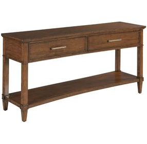 Longham Warm Auburn 60" Rectangular Console Table