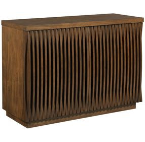 Hidden Treasures Medium Stain 2 Drawer Accent Chest