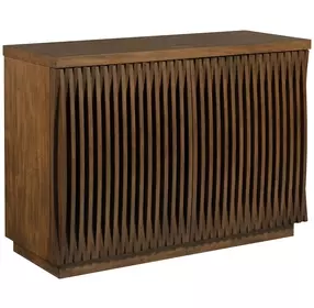 Hidden Treasures Medium Stain 2 Drawer Accent Chest