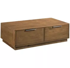 Hidden Treasures Blair Medium Stain Rectangular Cocktail Table