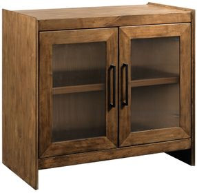Abode Wagner Medium Stain 2 Door Accent Cabinet
